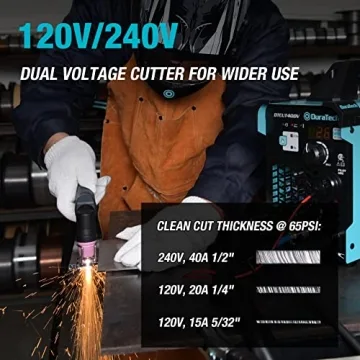 DURATECH 40Amp Non-Touch Plasma Cutter for Metal Cutting