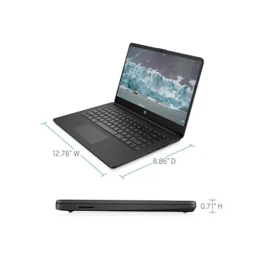 HP 14" HD Display Laptop with 8GB RAM, Renewed