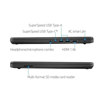 HP 14" HD Display Laptop with 8GB RAM, Renewed