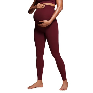 CRZ YOGA Women's Butterluxe Maternity Leggings - Soft Over The Belly Activewear