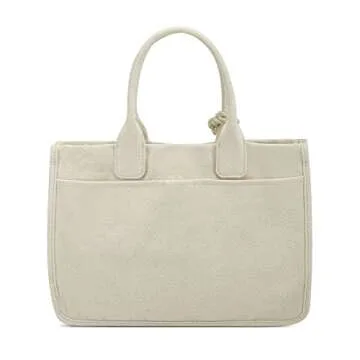Vince Camuto Women's Orla Tote - Stylish Natural Canvas