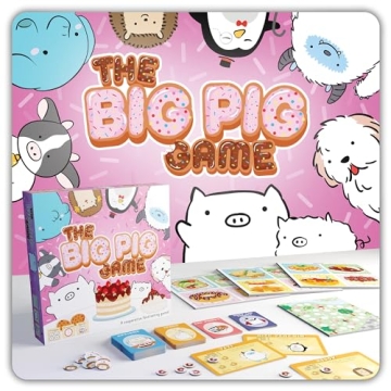 The Big Pig Board Game - A Cooperative and Strategic Family Game for All Ages