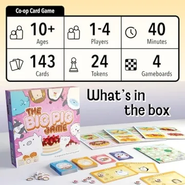 The Big Pig Board Game - Fun Cooperative Food Adventure