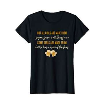 Womens Barley, Hops, and a Pair of Flip-Flops Craft Brew Lovers T-Shirt