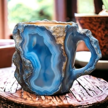 Elegant Mineral Crystal Coffee Mugs for 2024