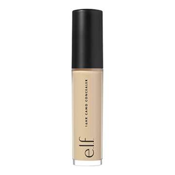 e.l.f. 16HR Camo Concealer, Full Coverage & Highly Pigmented, Matte Finish, Medium Warm, 0.203 Fl Oz