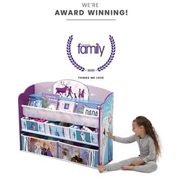 Delta Children Deluxe Book & Toy Organizer