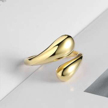 Roe Dolph Gold Chunky Bangle Bracelet for Stylish Women