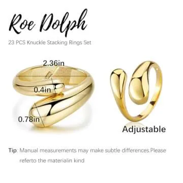 Roe Dolph Gold Chunky Bangle Bracelet for Stylish Women