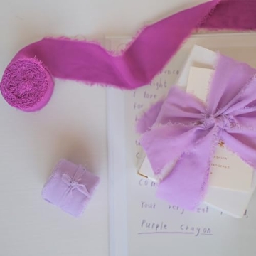 Handmade Fringe Chiffon Ribbon Set for Gifts and Crafts