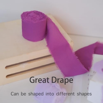 Handmade Fringe Chiffon Ribbon Set for Gifts and Crafts