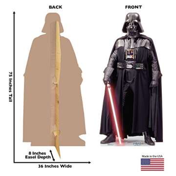 Darth Vader (Star Wars Episode IV) Life-Size Standup Poster, 36x75