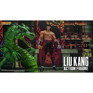 Mortal Kombat Liu Kang Action Figure by Storm Collectibles