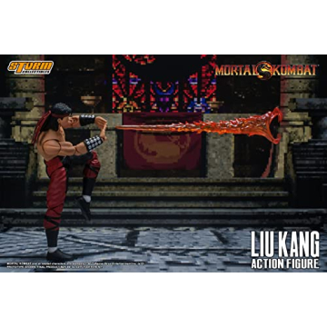 Mortal Kombat Liu Kang Action Figure by Storm Collectibles