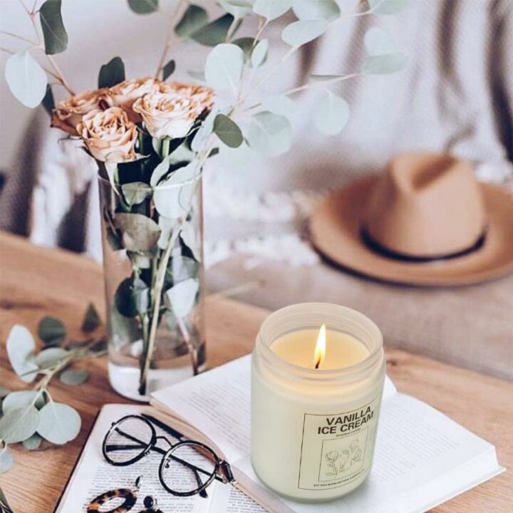 Natural Soy Wax Scented Candles Gift Set 4 Pack