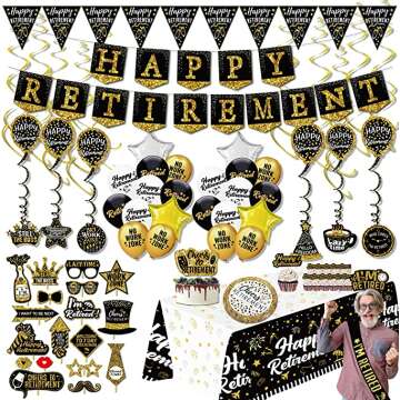 Happy Retirement Party Decorations: Fun & Festive Supplies