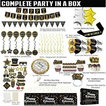 Retirement Party Decorations for a Happy Celebration