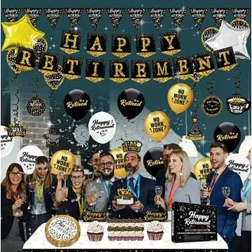 Retirement Party Decorations for a Happy Celebration