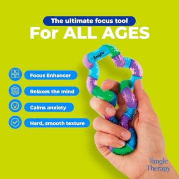 Tangle Therapy - Fidget Tangle for Stress Relief & Hand Wellness