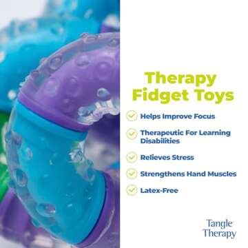 Tangle Therapy Fidget Toy for Anxiety Relief and Hand Therapy
