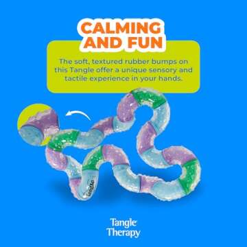 Tangle Therapy Fidget Toy for Anxiety Relief and Hand Therapy