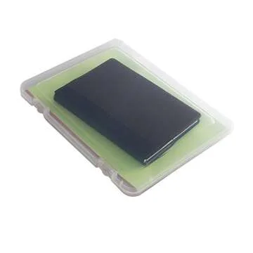 Portable A4 Transparent File Box for Document Storage