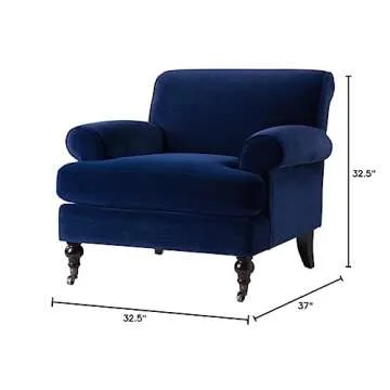 Jennifer Taylor Home Alana Lawson Arm Chair for Comfort