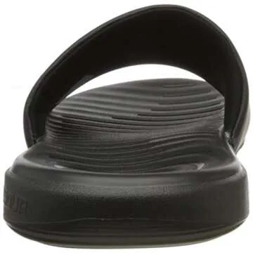 Under Armour mens Ansa Fix Slide Sandal, Black (004 Black, 11 US