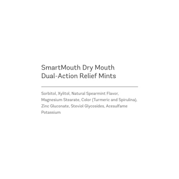 SmartMouth Dry Mouth Mints - Sugar-Free Hydration in 3 Packs