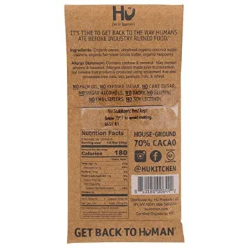 HU KITCHEN Raspberry Cashew Butter Chocolate Bar Healthy Treat