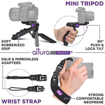 Sigma 10-20mm f/3.5 EX DC HSM ELD SLD Wide-Angle Lens for Nikon DSLR Cameras with Altura Photo Essential Accessory Bundle