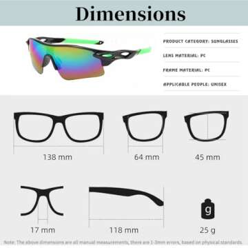 Swanoble UV400 2 Sports Sunglasses for Kids Baseball,Lightweight Sunglasses for Boys Girls,Youth Softball Cycling Golf