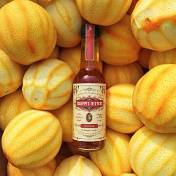 Scrappy's Bitters - Orange - Handcrafted Organic Cocktail Bitters - 5oz - No Artificial Additives.