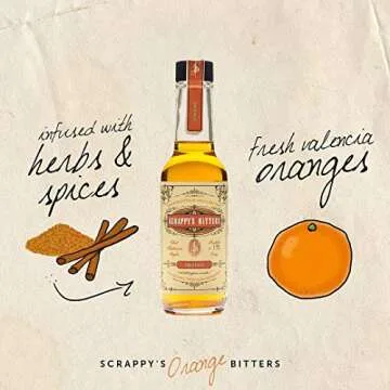 Scrappy's Orange Bitters - Organic Cocktail Enhancer
