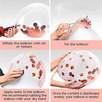 Baby Shower Decorations For Girl,the Party Supplies include 108Pcs Banners Paper Pompoms Heart-type Balloons Pentagram Balloons Rose Gold Balloons Tassels Color Ribbon Balloon Straw for Baby Girls