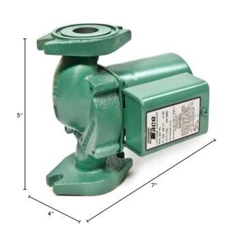 Taco 007-F5-7IFC Cast Iron Circulator Pump with Integral Flow Check