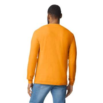 Gildan Gold Long Sleeve T-Shirt 2-Pack, Large