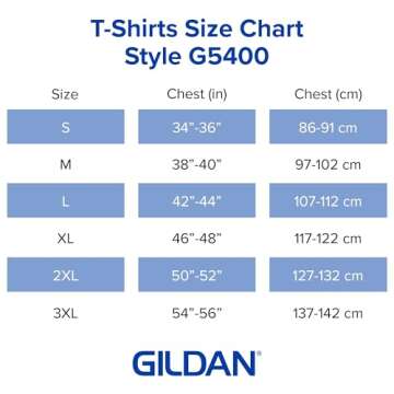 Gildan Gold Long Sleeve T-Shirt 2-Pack, Large