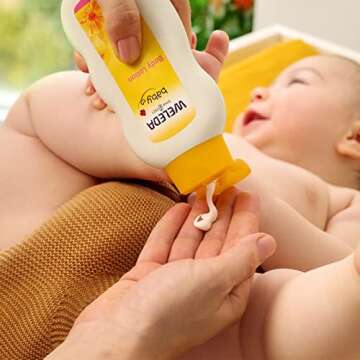 Weleda Baby Calendula Comforting Body Lotion, Plant Rich Moisturizer with Calendula, Chamomile, Swee...