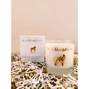 Luxury Wild Berry Rose Candle for Balance and Relaxation