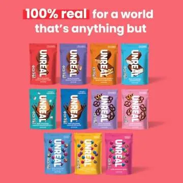 UNREAL Dark Chocolate Peanut Butter Cups | Vegan & Low Sugar | 3 Bags