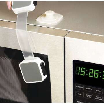 Munchkin® Xtraguard™ Child Safety Cabinet Locks, Double Locking Latches for Babyproofing Applianc...