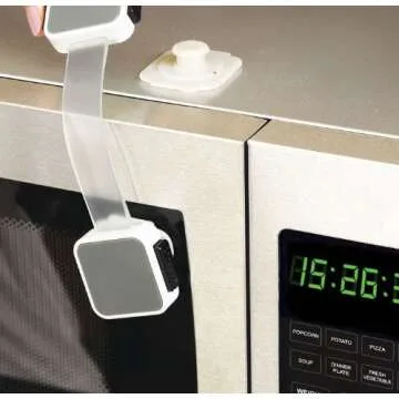 Munchkin® Xtraguard™ Child Safety Cabinet Locks, Double Locking Latches for Babyproofing Applianc...