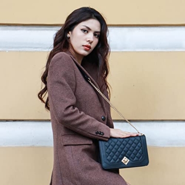 Trendy Quilted Crossbody Bag for Women Stylish Handbag