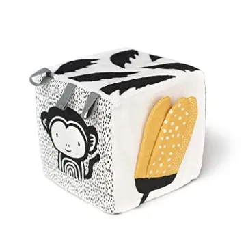 Wee Gallery Jungle Soft Block - Sensory Baby Toy for All Ages