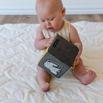 Wee Gallery Jungle Soft Block - Sensory Baby Toy for All Ages