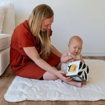 Wee Gallery Jungle Soft Block - Sensory Baby Toy for All Ages