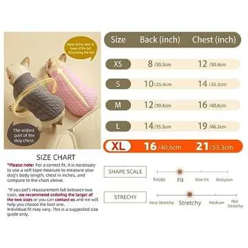 Roseelk 2 Pack Dog Sweaters for Small Dogs - Puppy Medium/Large Size Warm Clothes Winter, Turtleneck Pullover Design for Male Girl Pet, Doggie, Kitten Chihuahua Bulldog Pug Beagles (XL, Grey. Pink)