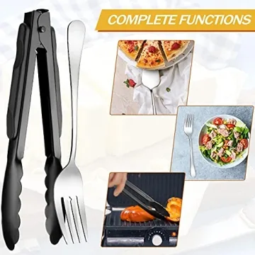 Tanlade 19 Pcs Stainless Steel Serving Set for Any Occasion