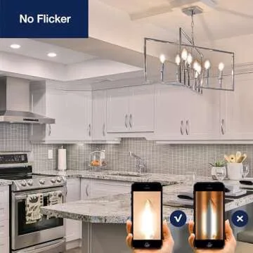 FLSNT Dimmable 40W Equivalent LED Bulbs - 6 Pack Warm White